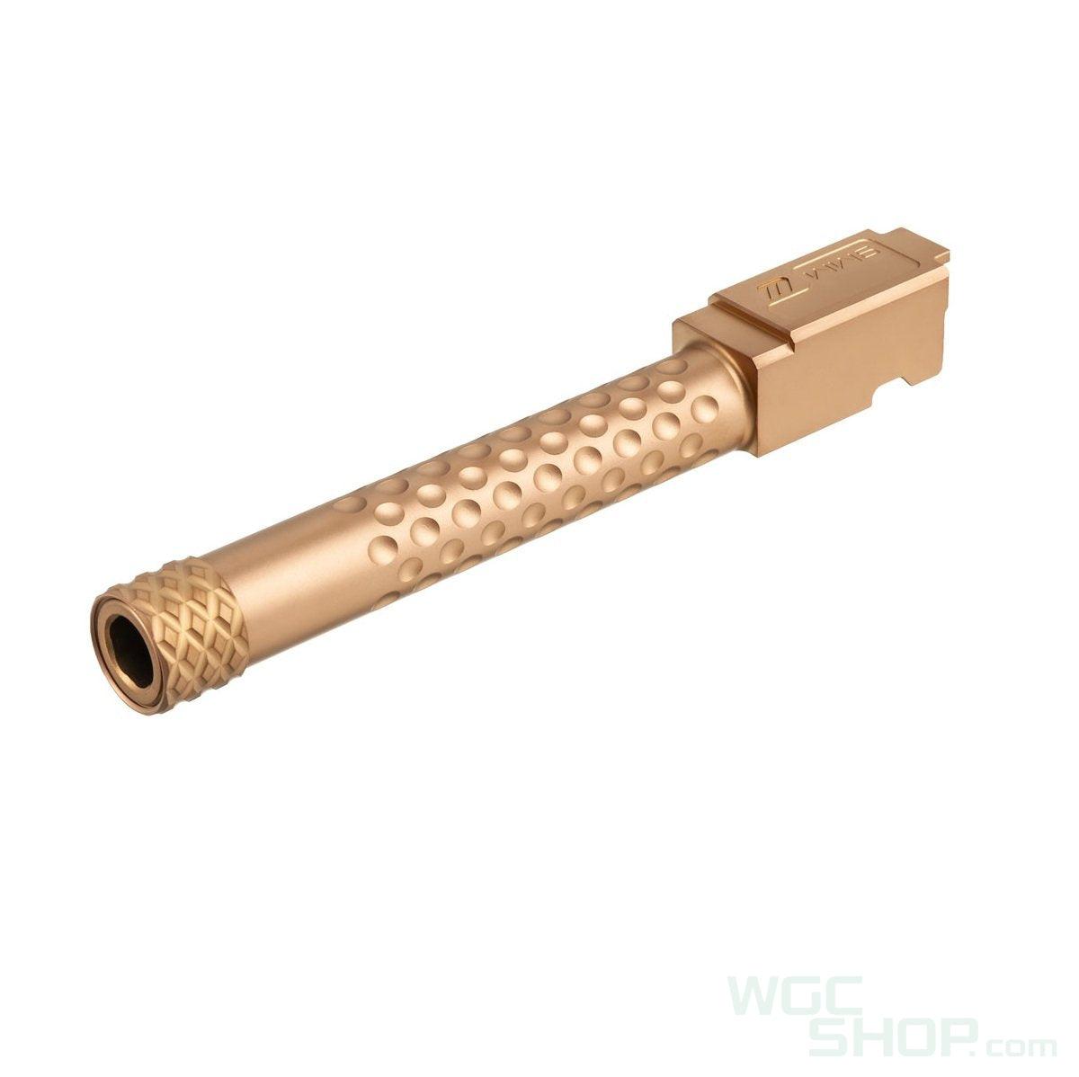 PTS ZEV Suppressor Threaded Dimpled Stainless Barrel for Marui G17 GBB Airsoft