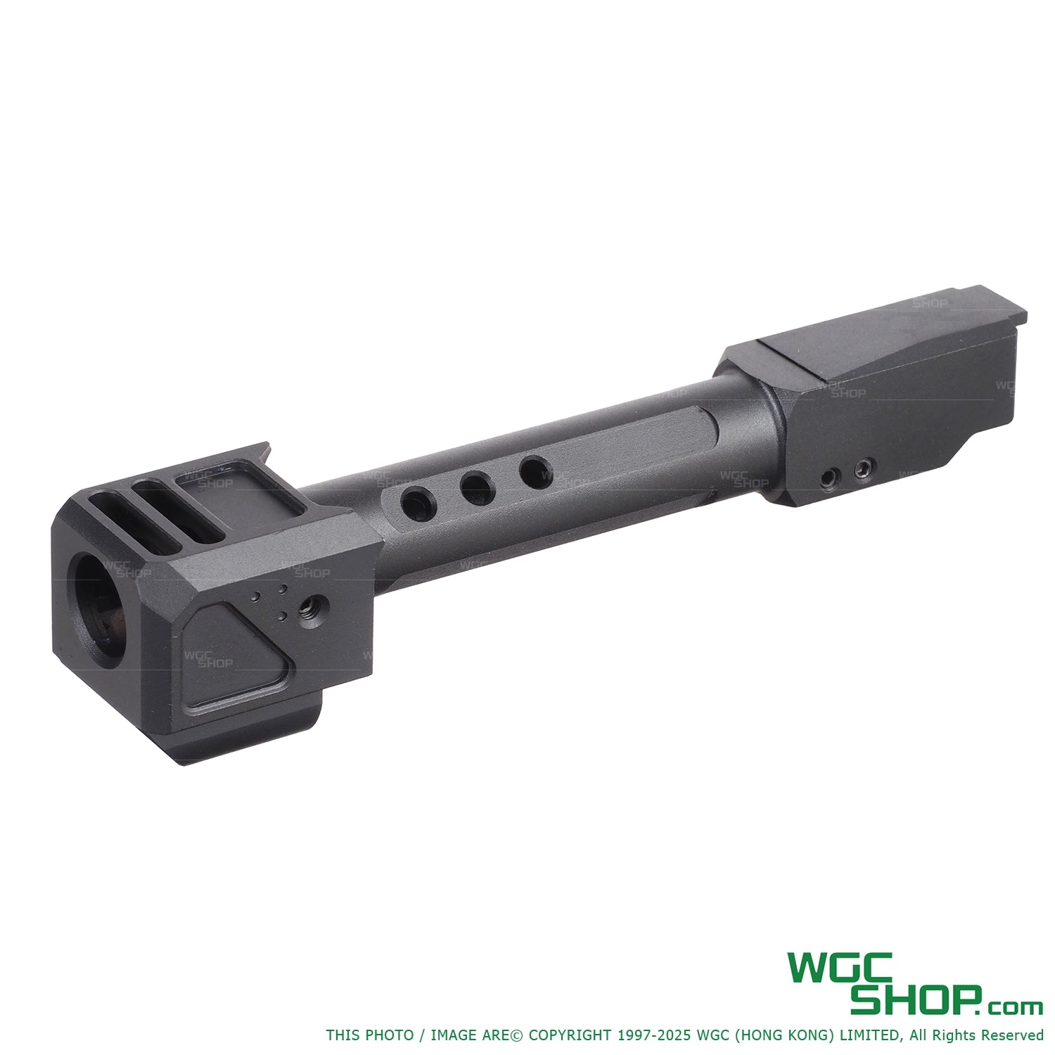 GUNDAY TP Style Aluminum Outer Barrel w/ HAED Style Compensator Type B for VFC G19 Gen5, G45, G19X,