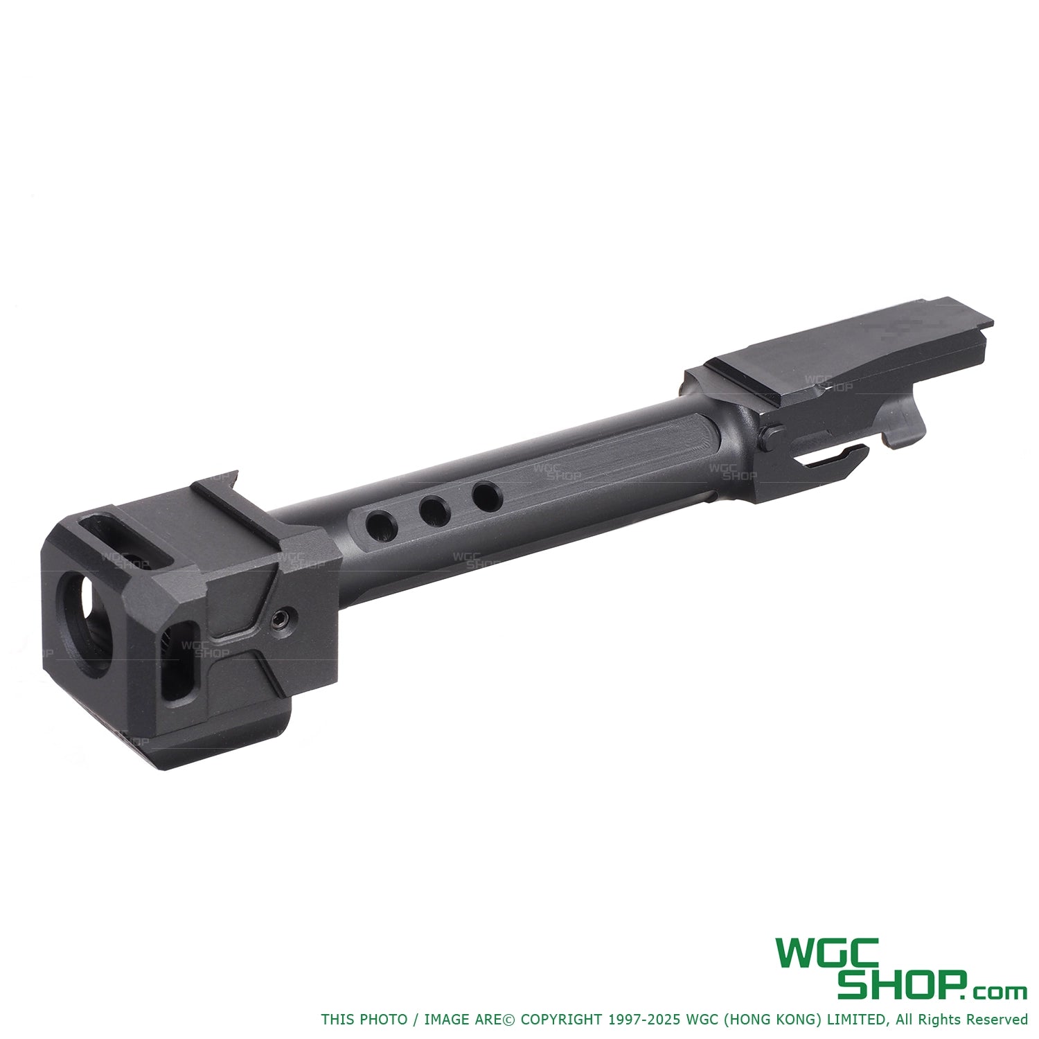 GUNDAY TP Style Aluminum Outer Barrel w/ HAED Style Compensator Type C for MARUI G17 Gen5 MOS GBB Ai