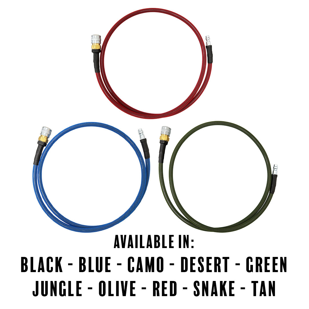 High Pressure Airsoft Custom HPA line (36" - 10 Colours)