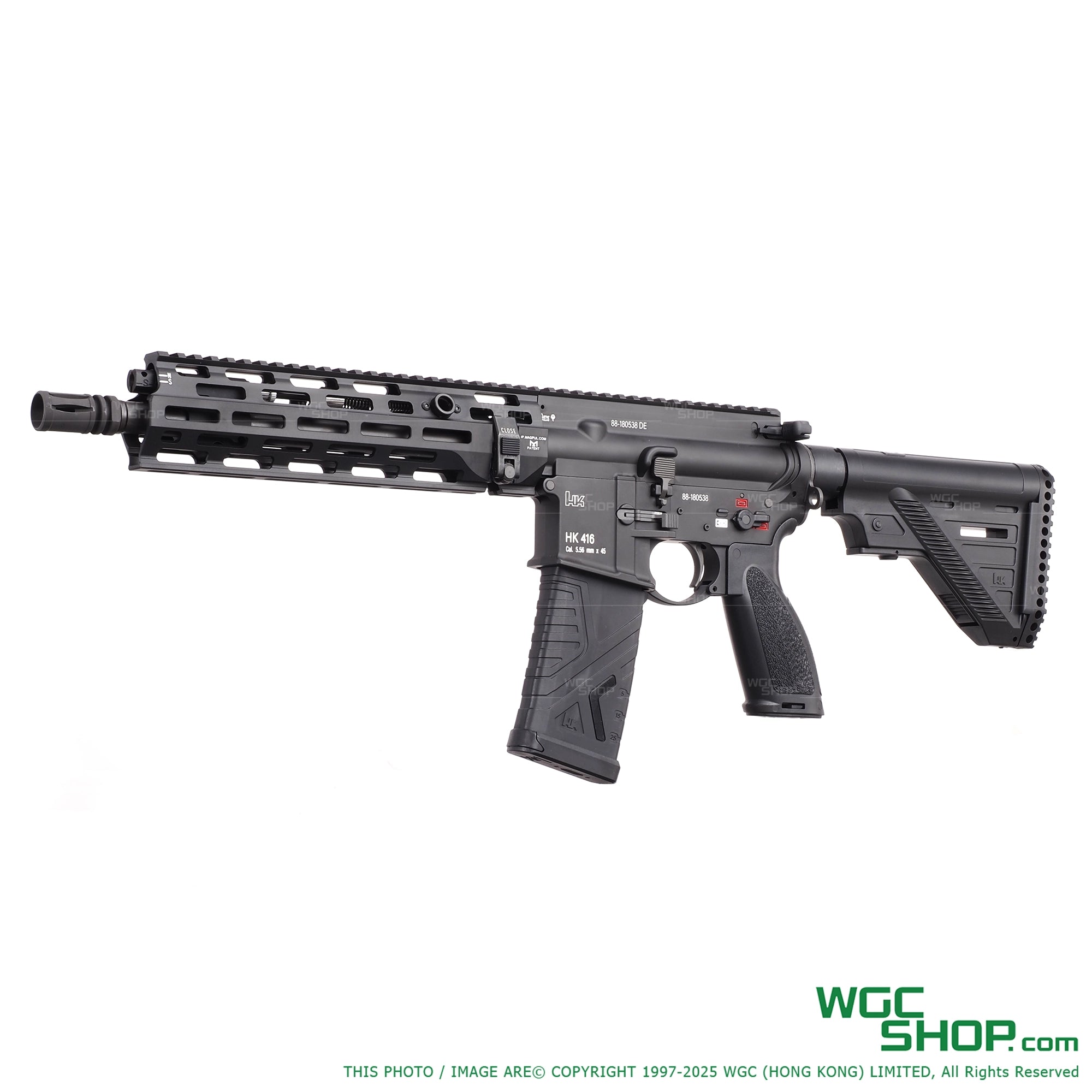 GHK HK416A5 GBB Airsoft ( Black / Deluxe Version ) - UMAREX Licensed