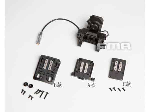FMA GSGM functioning AVS-9 mount (Black)