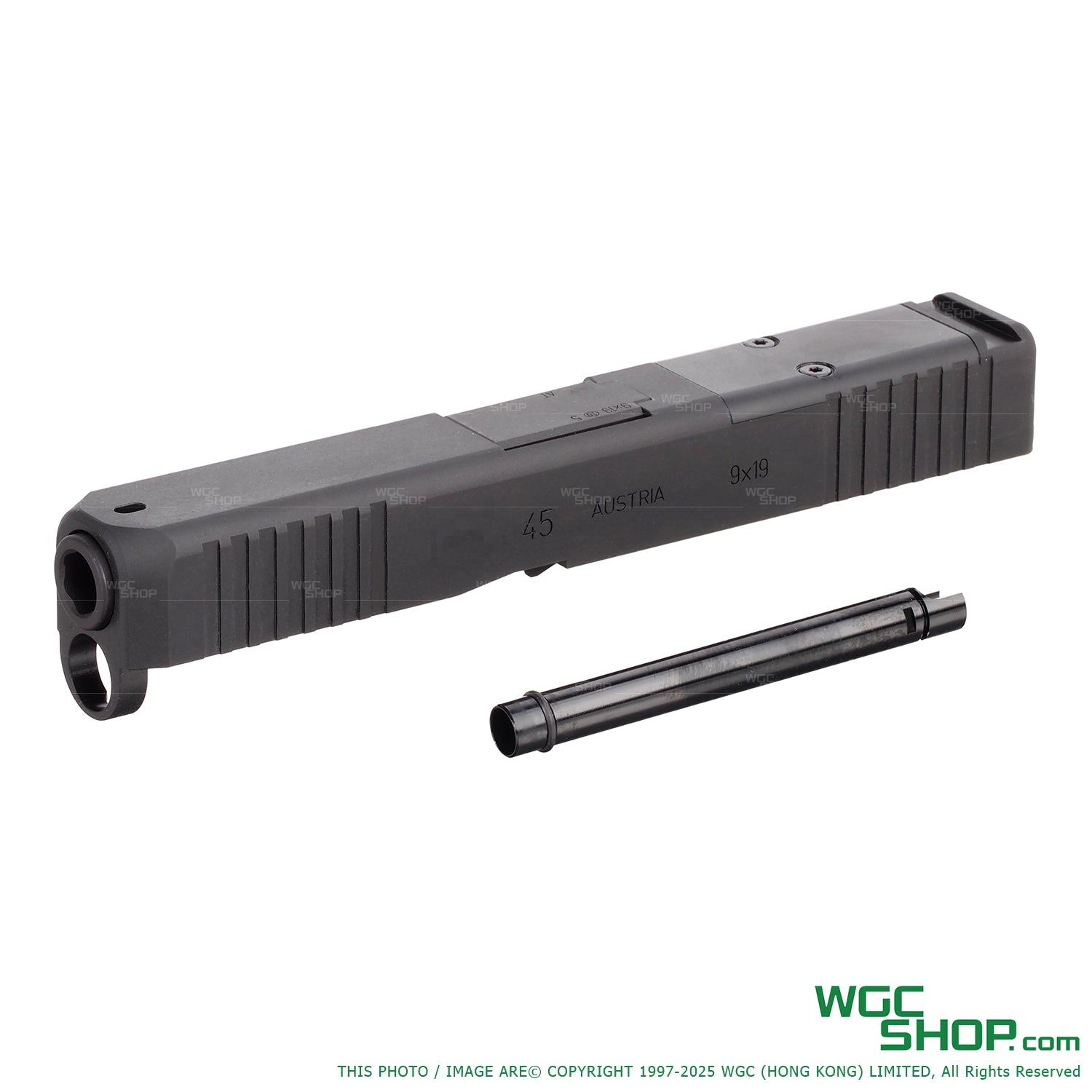 BFA Steel Slide & Outer Barrel for GHK G45 Gen5 MOS GBB Airsoft