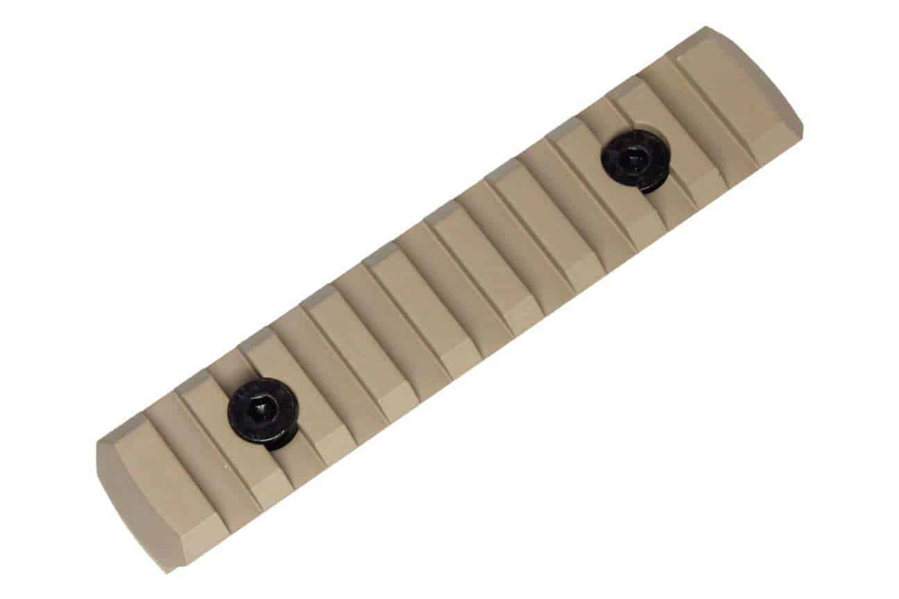Castellan 9 Slot M-Lok Rail Panel - Dark Earth