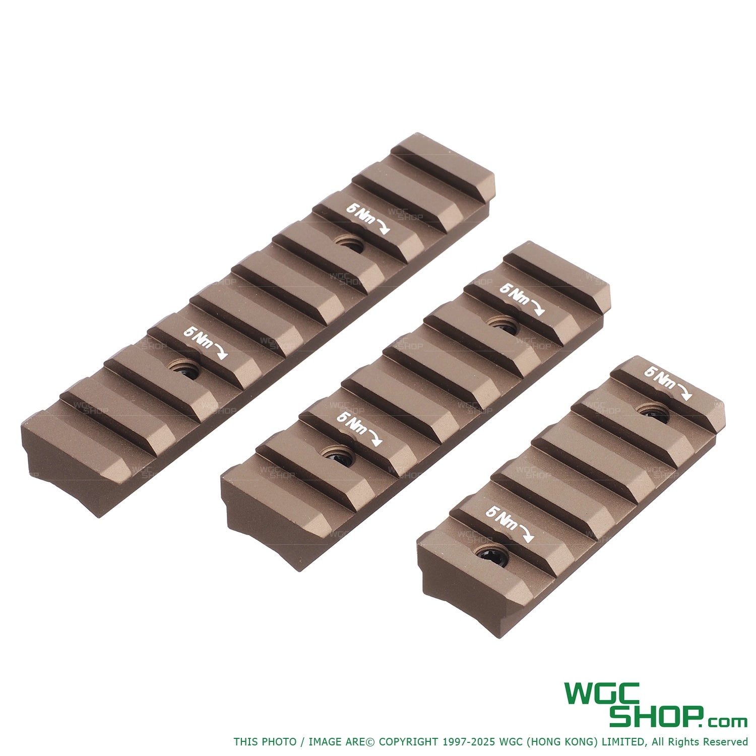 TASK FORCE Hkey Mod Picatinny Rail ( Tan - 54mm / 74mm / 94mm )