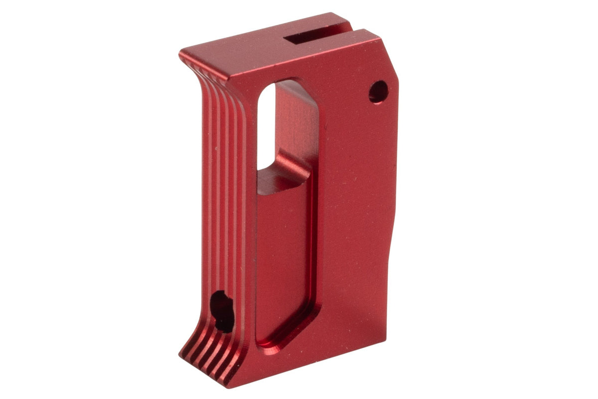 Revanchist Airsoft Aluminum Flat Trigger For Hi Capa GBB Airsoft (Type I/ Red)