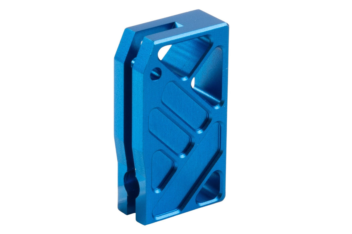 Revanchist Airsoft Aluminum Flat Trigger For Hi Capa GBB Airsoft (Type H/ Blue)