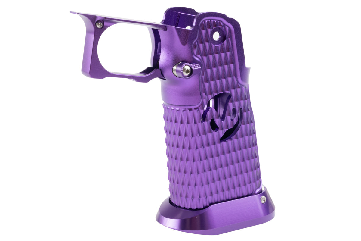 5KU CNC Aluminum Infinity Style Pistol Grip For Tokyo Marui Hi Capa GBB (Type9/ Purple)