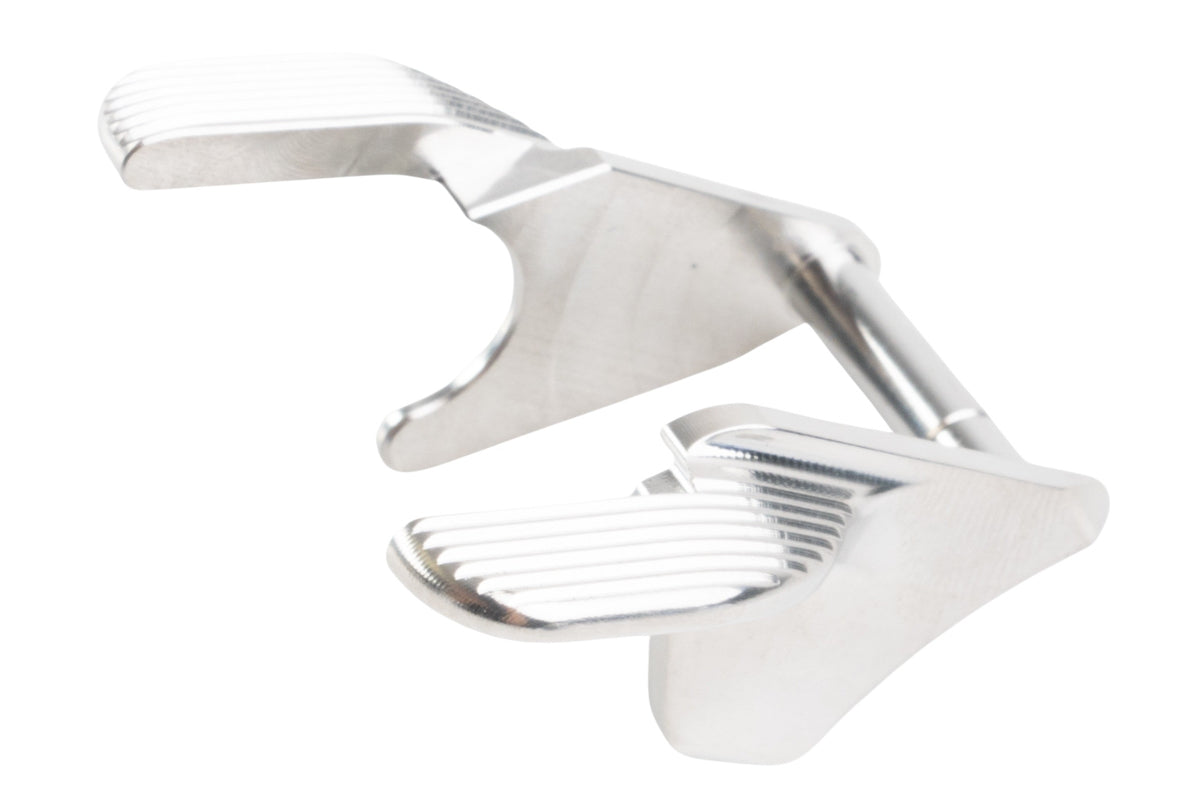 5KU Stainless Steel Ambi Thumb Safety For Tokyo Marui Hi Capa GBB Airsoft (Silver)
