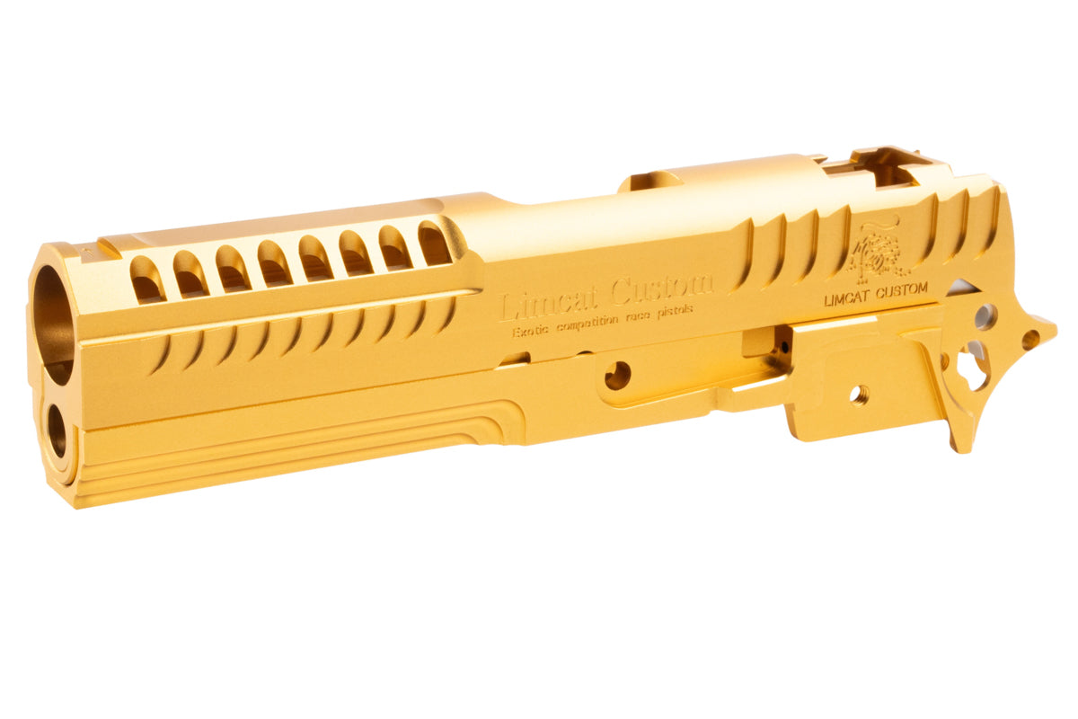 5KU CNC Aluminum LimCat Custom 4.3 Kit For Tokyo Marui Hi Capa GBB Airsoft Pistol (Gold)