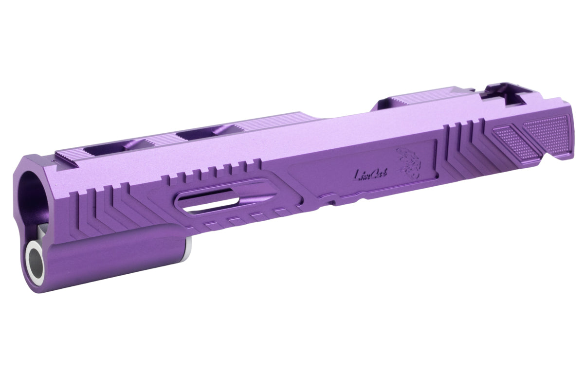 5KU CNC Aluminum Wildcat Slide For Tokyo Marui Hi Capa GBB Airsoft Pistol (Purple)