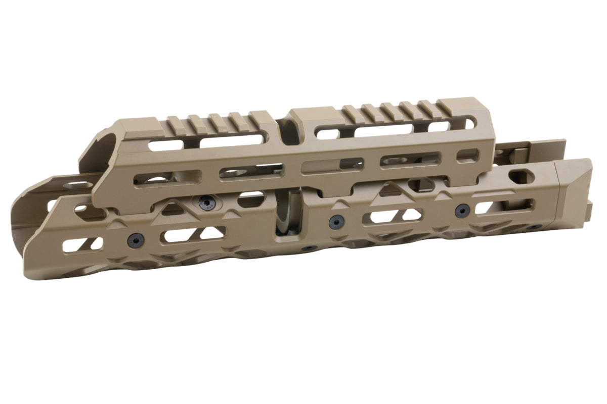 5KU 1U020B Medium Handguard for Tokyo Marui AKM GBB Airsoft Rifle (Tan)