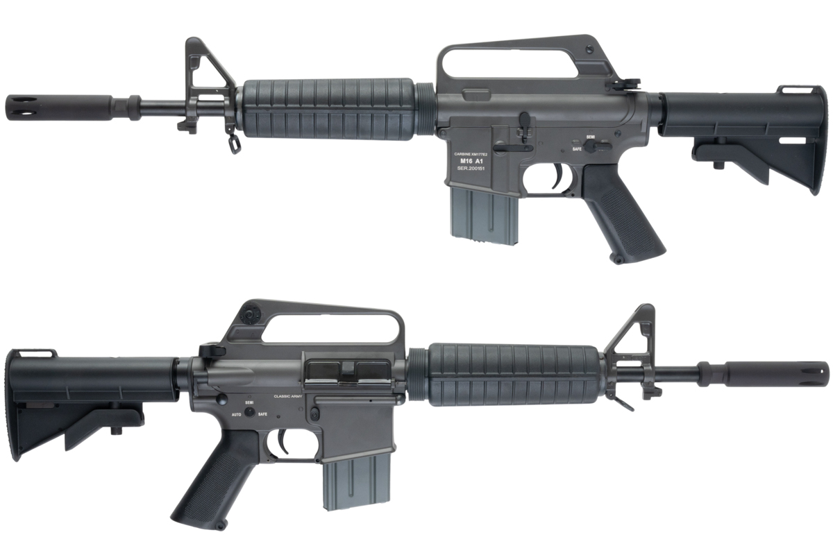 Classic Army Full Metal XM177 E2 AEG Airsoft Rifle