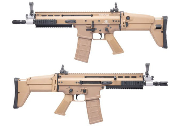Cybergun (Guns Modify) SCAR L MK2 MWS Gas Blow Back GBB Airsoft Rifle (FN Herstal Licensed/ Tan)