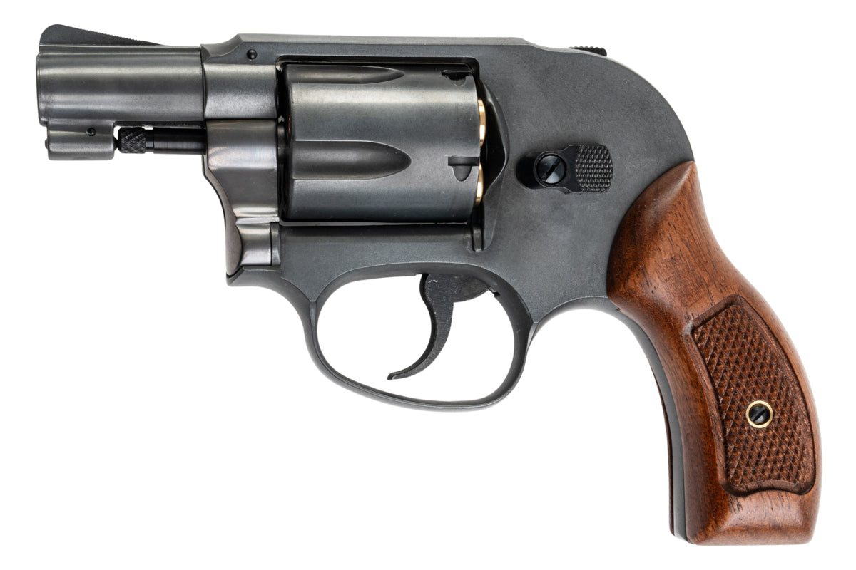 Marushin S&W M49 Excellent HW Gas Revolver (Real Wood Grip)
