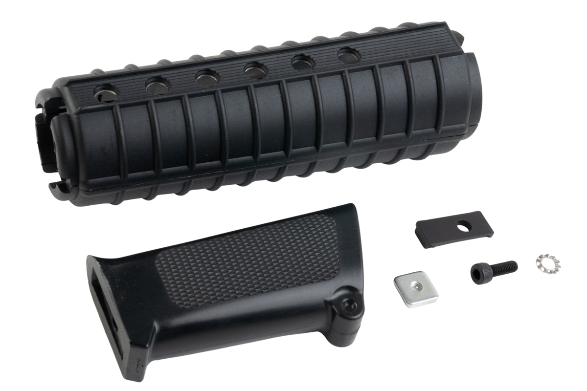 T8 XM177 Vertical Foregrip w/ Handguard For Tokyo Marui MWS GBB Airsoft Rifle