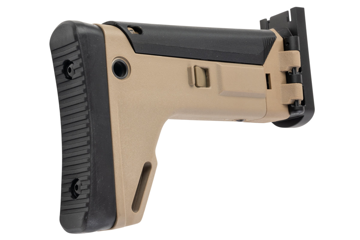 FCW Adjustable Folding Stock For Cybergun (WE/VFC) SCAR GBB Airsoft Rifle (BK/DE)