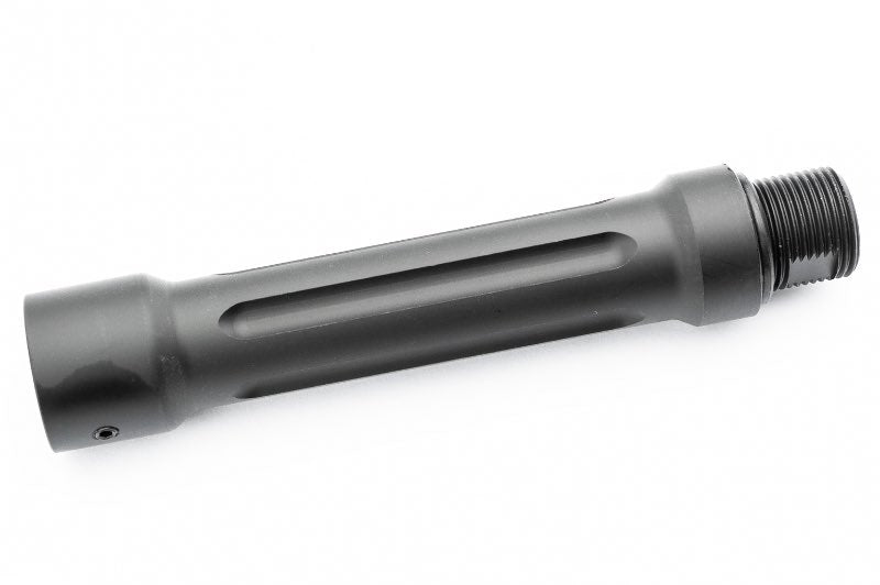 Maple Leaf CNC Aluminum 3.9 Inch Outer Barrel for (150mm Inner Barrel) M4 AEG Airsoft Rifle (14mm CC