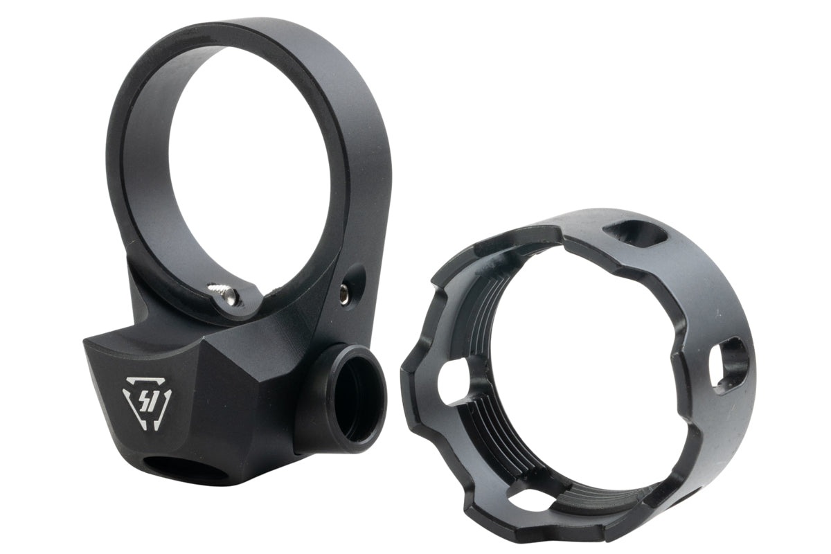 EMG (G&P) Strike Industries TRIBUS V2 Castle Nut & QD End Plate for Tokyo Marui MWS GBB Airsoft Rifl