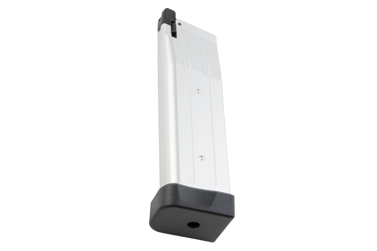 SAVIA CNC Aluminum 31 Rounds Gas Magazine For Tokyo Marui Hi Capa GBB Airsoft Pistol (140mm)