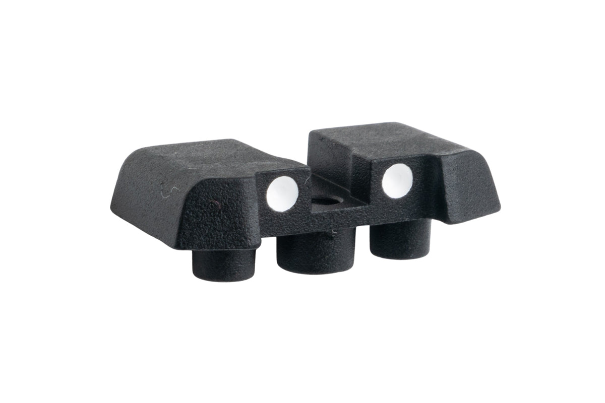 SIG Sauer (SIG AIR & VFC) White Dot Rear Sight For P320 Xcarry GBB Airsoft Pistol (# 01-05)