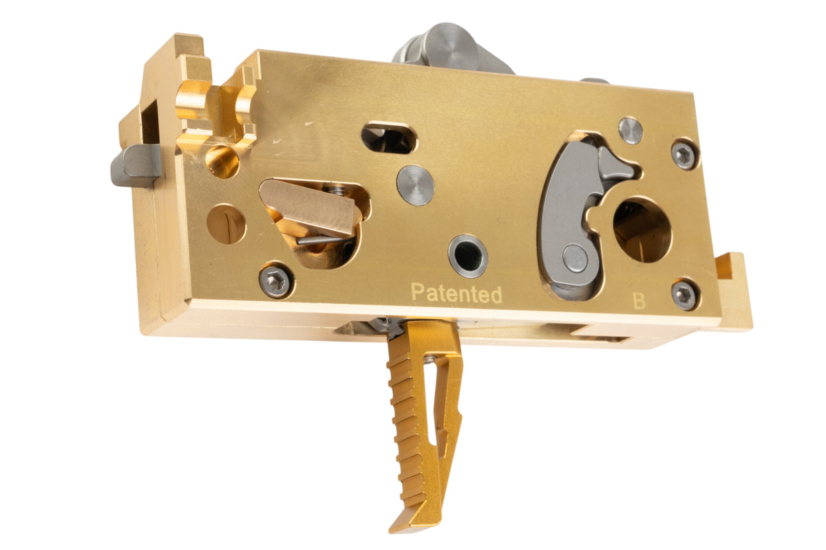 EMG (G&P) CNC Aluminum Strike Industries Adjustable Trigger Box for Tokyo Marui MWS GBB Airsoft (Gol