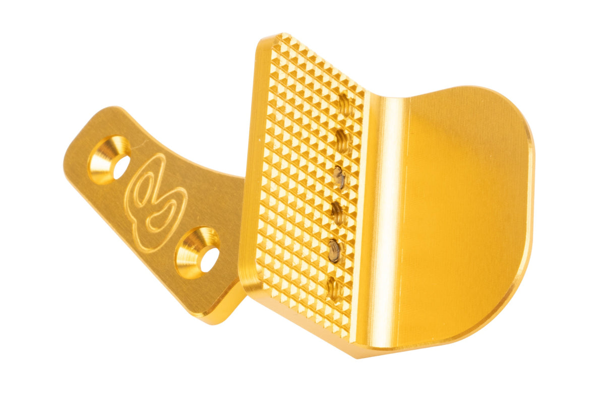 Revanchist Airsoft INF Style Adjustable Thumb Rest V2 For Tokyo Marui Hi Capa GBB Airsoft (Gold)