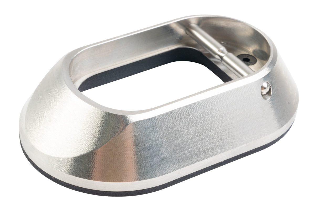 Revanchist Airsoft Stainless Steel XL Magwell For Tokyo Marui Hi Capa GBB Airsoft (For Aluminum Grip