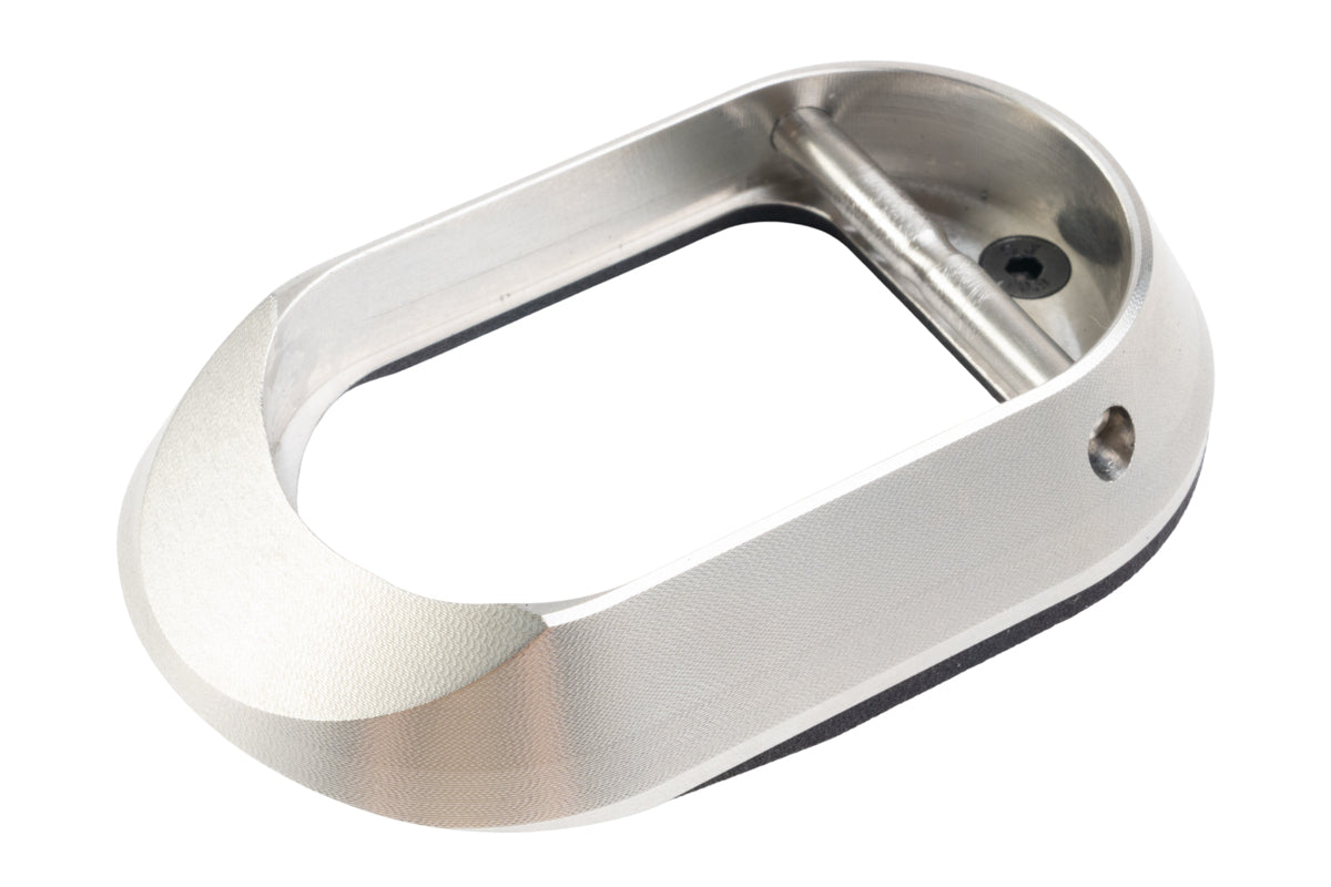 Revanchist Airsoft Stainless Steel Standard Type Magwell For Tokyo Marui Hi Capa GBB Airsoft (For Al