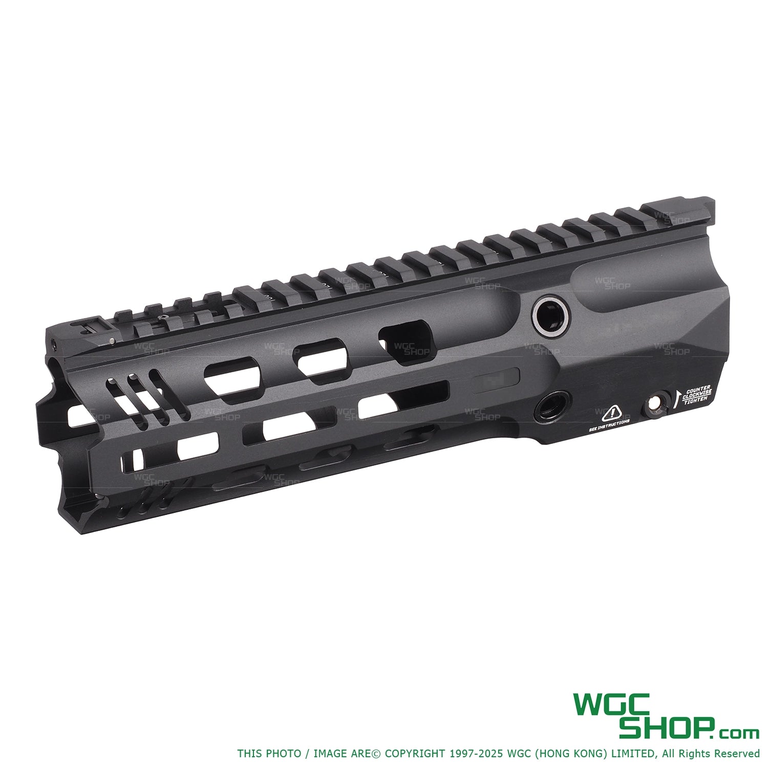 E&C GRIDLOK Style 9" Rail Full Duty M-Lok Handguard for 416 AEG ( EC-MP1013-1A )