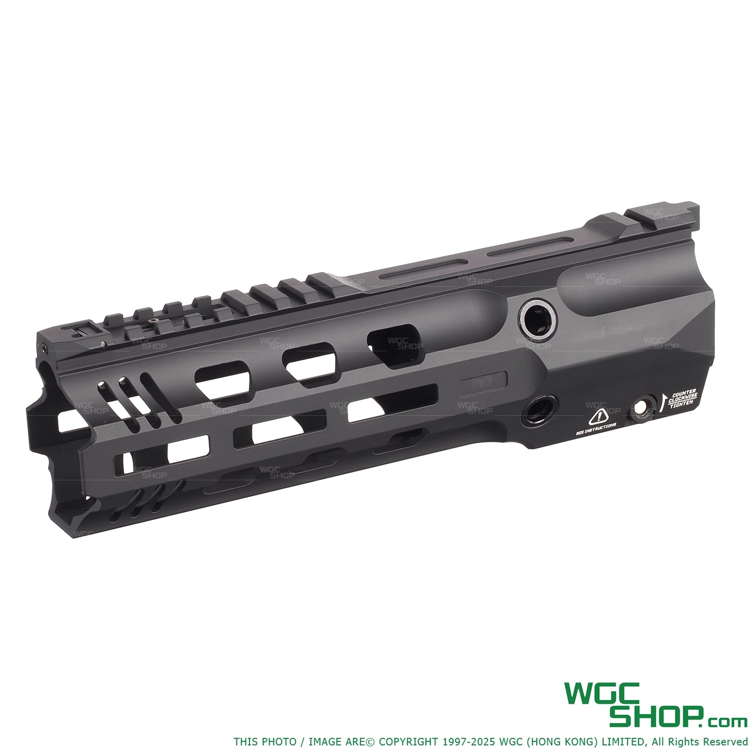 E&C SI Style GRIDLOK 9" Rail Lightspeed M-Lok Handguard for 416 AEG ( EC-MP1013-1B )