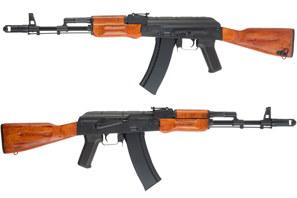CYMA Platinum AK74 Wood Furniture AEG Airsoft Rifle (CM056)