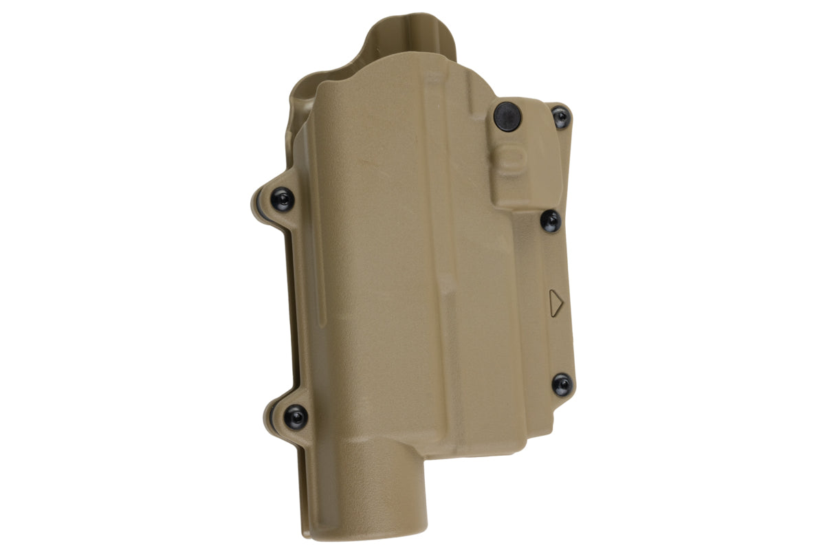 Alien Gear Rapid Force Level 2 Duty Holster for Glock (Tan, Right Hand, Large Light)
