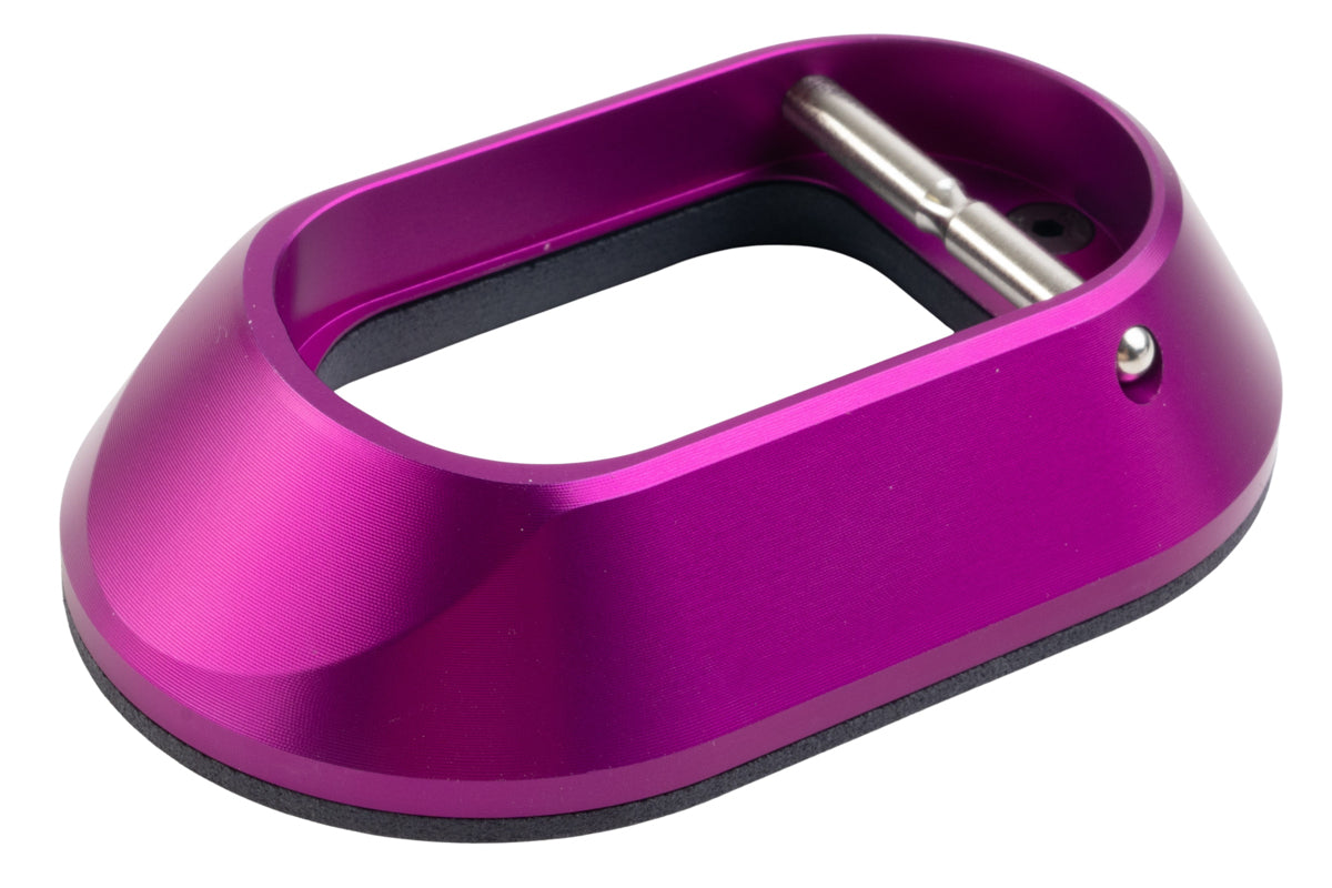 Revanchist Airsoft Aluminum XL Magwell For Tokyo Marui Hi Capa GBB (Purple)