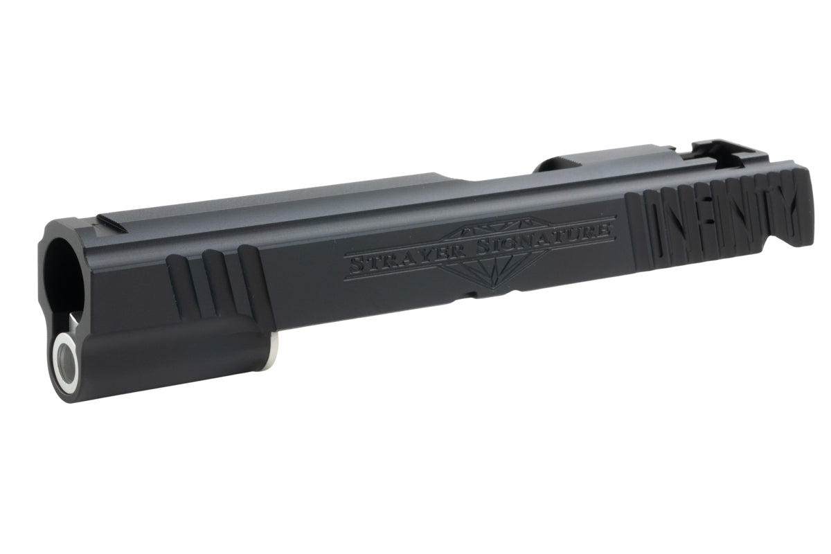 5KU CNC Aluminum Infinity Signature Slide for Tokyo Marui Hi Capa 5.1 GBB Airsoft Pistol
