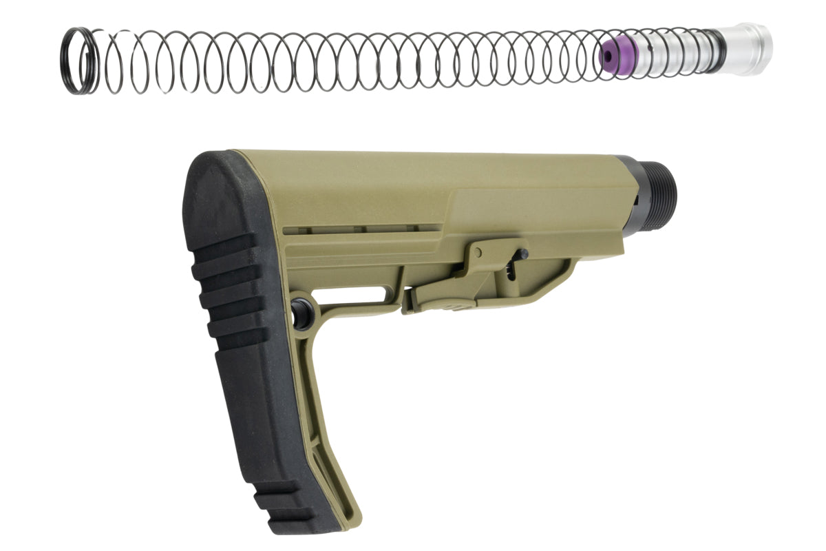 CYMA CGS MF Style Stock Set With 6 Point Stock Pipe (Standard/ OD)