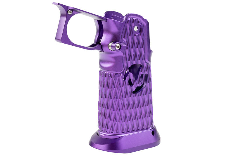 5KU CNC Aluminum Infinity Style Grip For Tokyo Marui Hi Capa GBB (Type 6/ Purple)