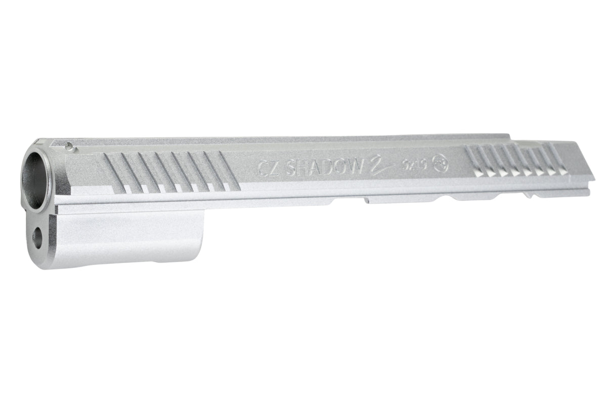 5KU Aluminum Slide Kit For KJ ASG CZ Shadow 2 GBB Airsoft Pistol (Silver)