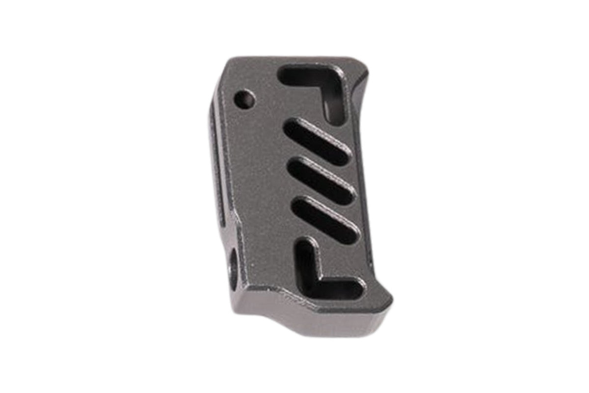 Dr. Black Aluminum Type A Trigger For Tokyo Marui Hi Capa GBB Airsoft Pistol (Right Handed/ Grey)