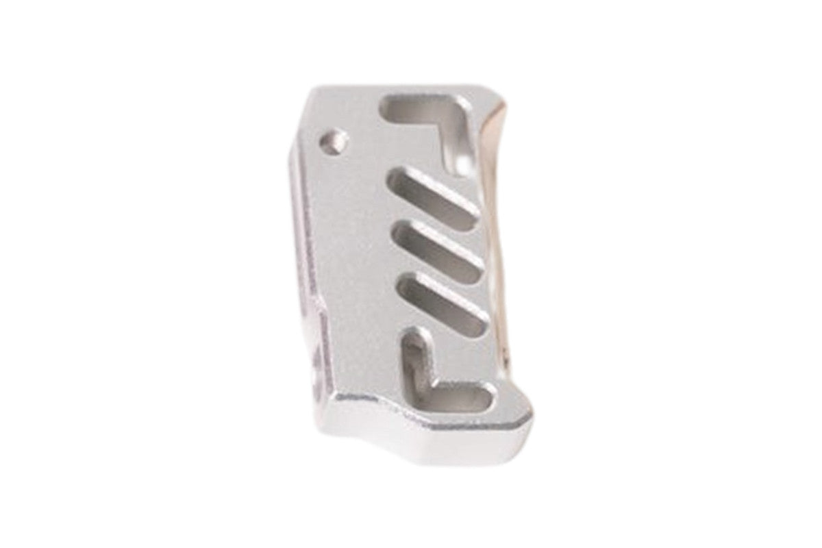 Dr. Black Aluminum Type A Trigger For Tokyo Marui Hi Capa GBB Airsoft Pistol (Right Handed/ Silver)