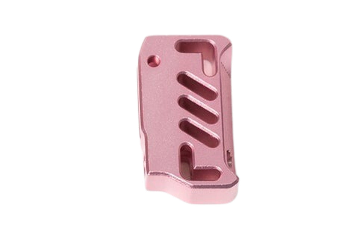 Dr. Black Aluminum Type A Trigger For Tokyo Marui Hi Capa GBB Airsoft Pistol (Right Handed/ Pink)