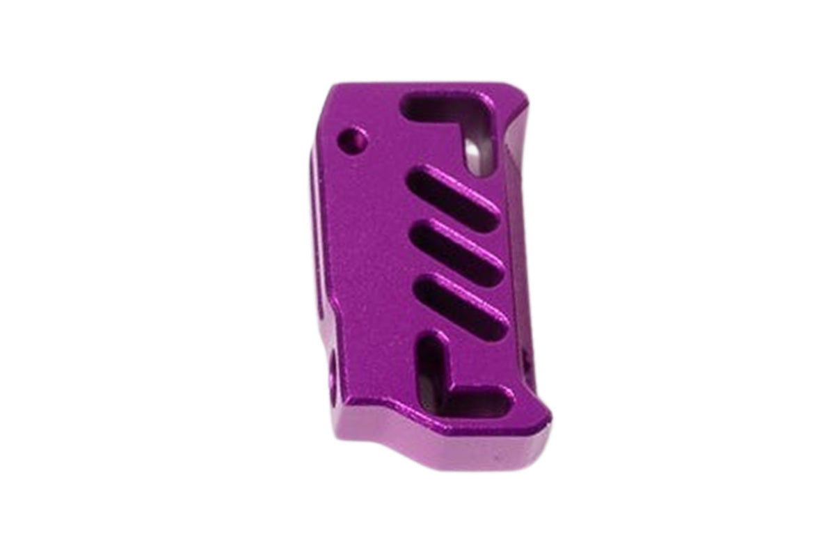 Dr. Black Aluminum Type A Trigger For Tokyo Marui Hi Capa GBB Airsoft Pistol (Right Handed/ Purple)