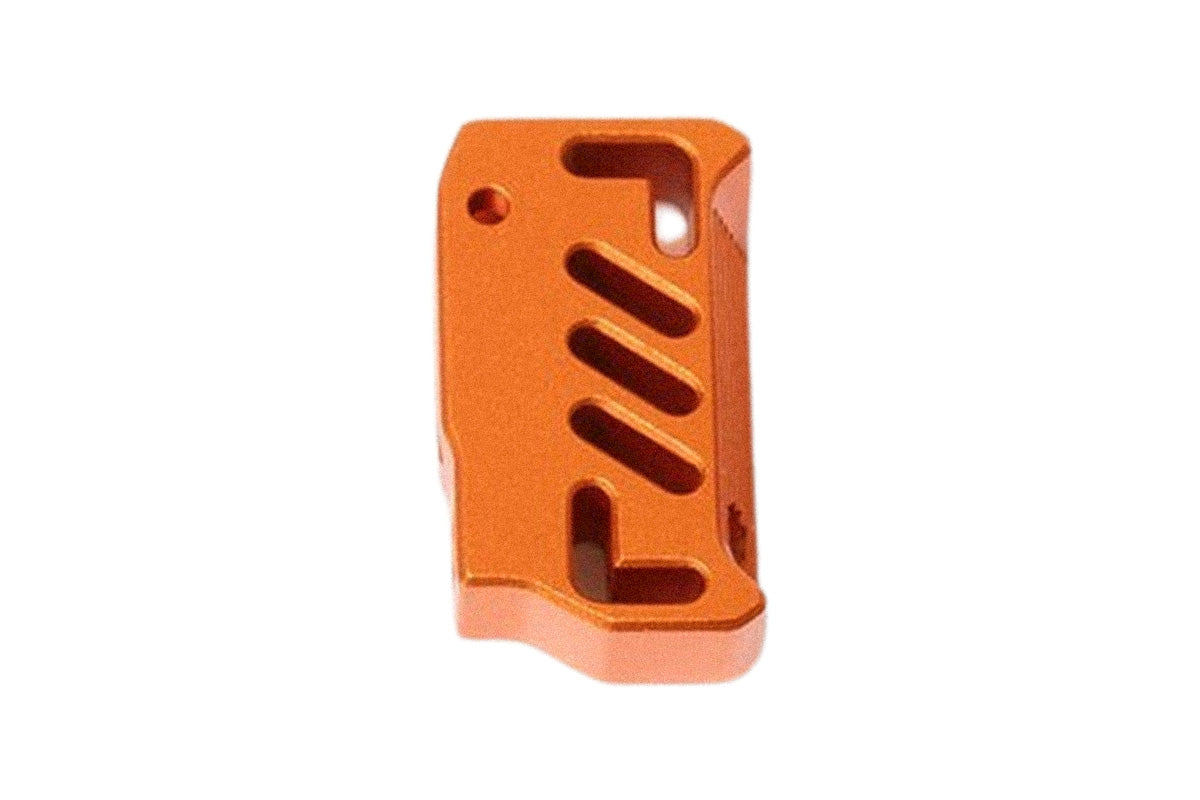 Dr. Black Aluminum Type A Trigger For Tokyo Marui Hi Capa GBB Airsoft Pistol (Right Handed/ Orange)