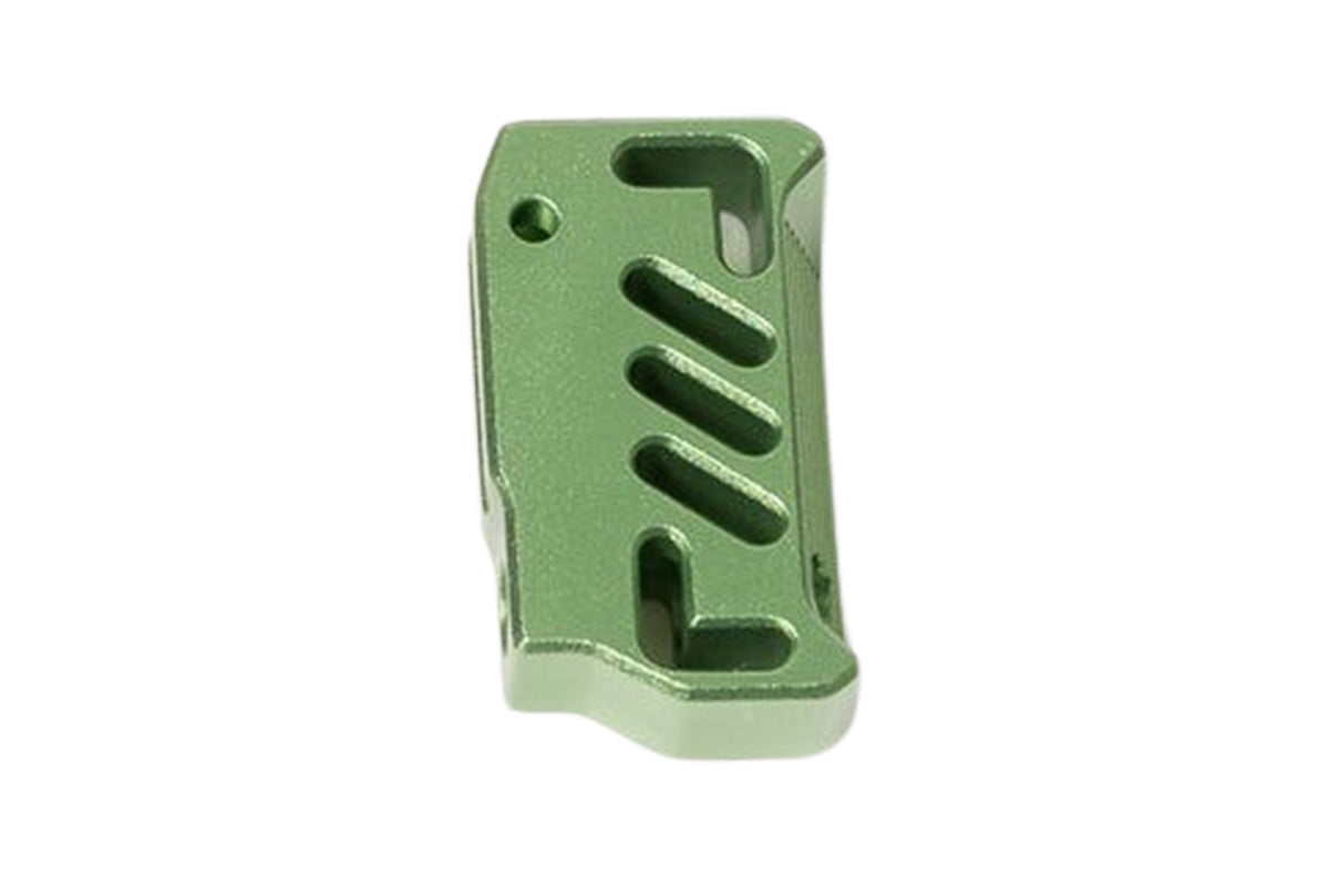 Dr. Black Aluminum Type A Trigger For Tokyo Marui Hi Capa GBB Airsoft Pistol (Right Handed/ Green)