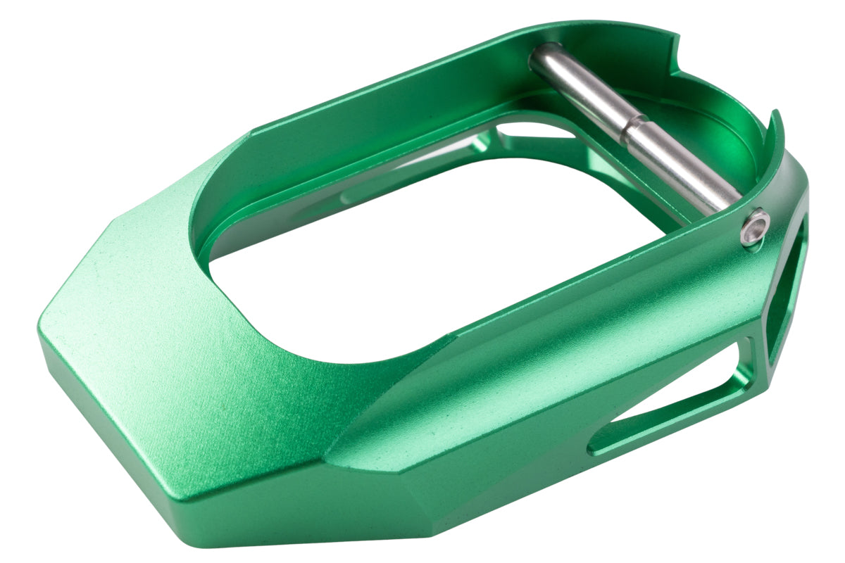 5KU Aluminum Hollow Magwell For Tokyo Marui Hi Capa GBB Airsoft (Green)