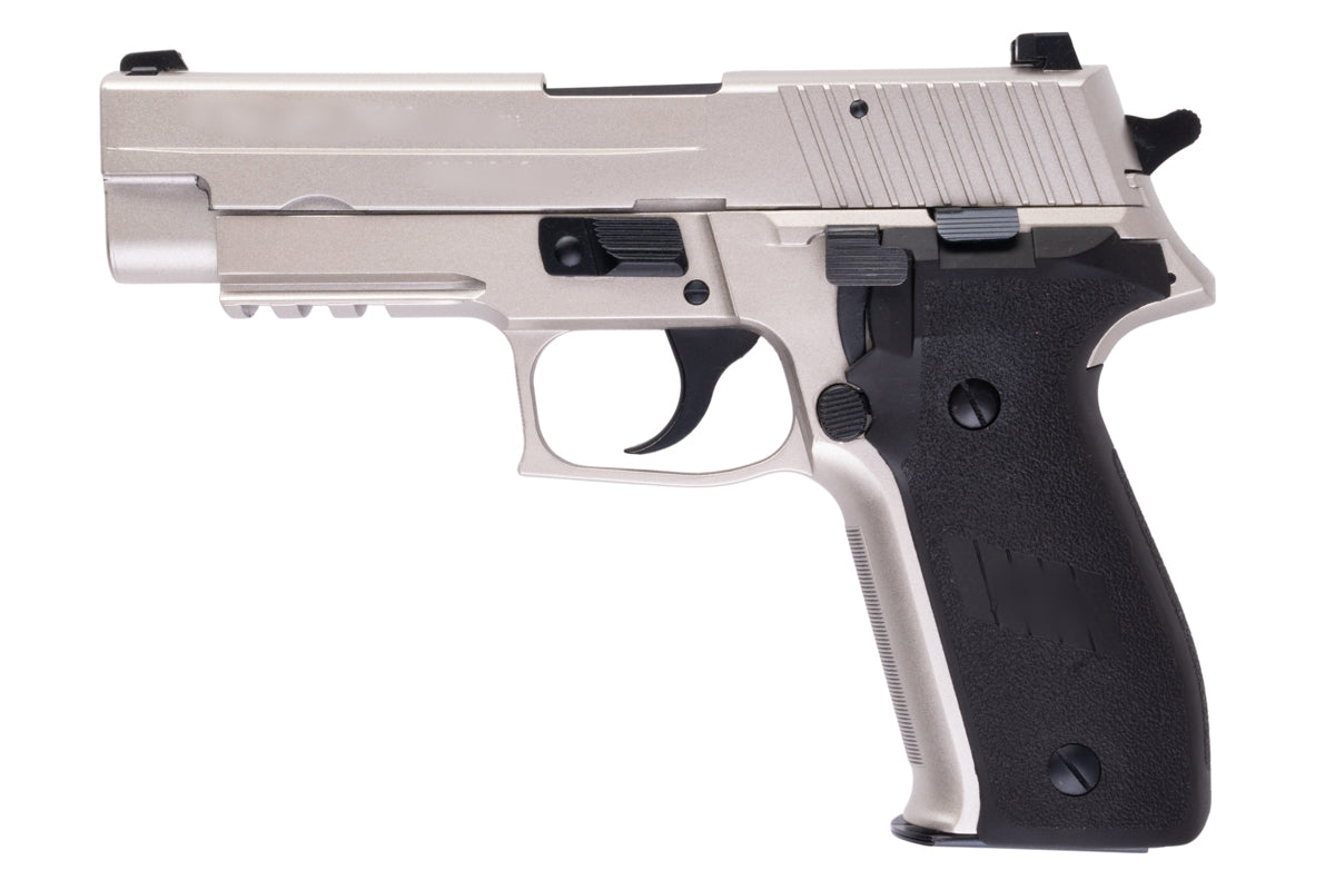 Tanaka SIG P226 Railed Frame Evolution 2 Heavy Weight Model Gun (Warm Silver Coating)