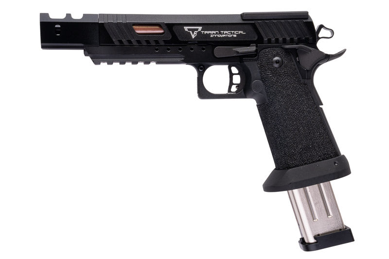Army Armament JW3 TTI CNC Slide Alpha GBB Airsoft Pistol w/ Stippling Grip