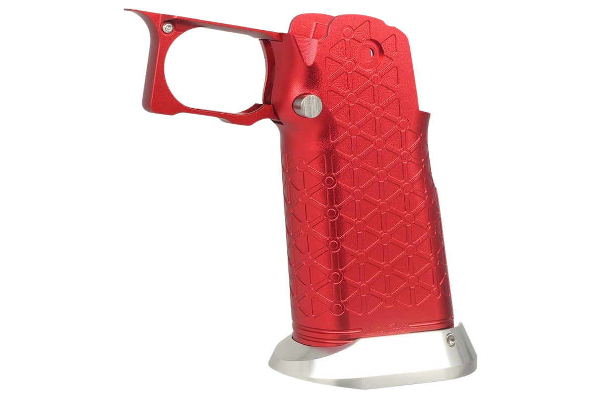 5KU Type 8 CNC Aluminum Grip For Tokyo Marui Hi Capa GBB Airsoft (Red)