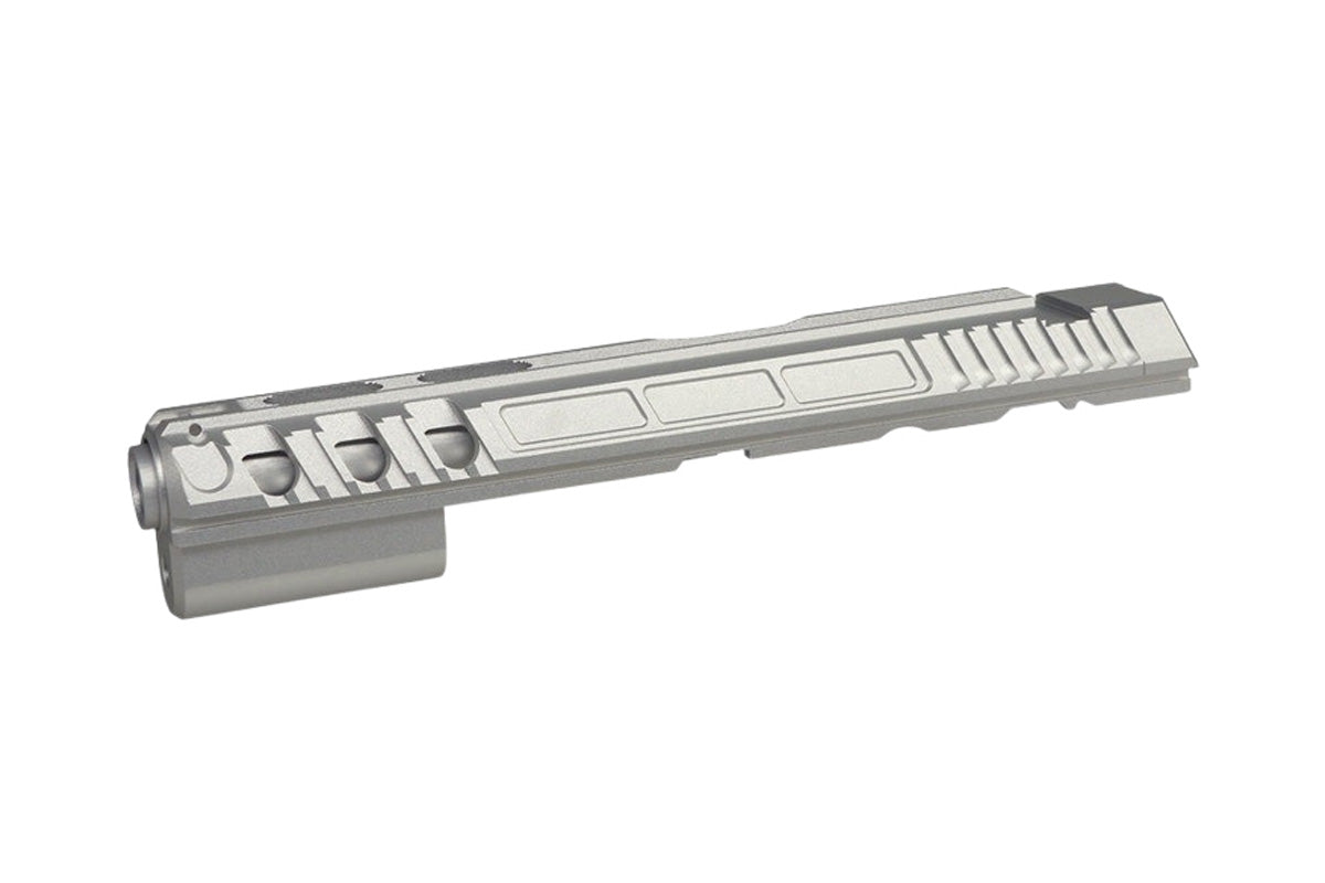 5KU Type 3 Aluminum Slide Kit For KJ Shadow 2 GBB Airsoft Pistol (Silver)