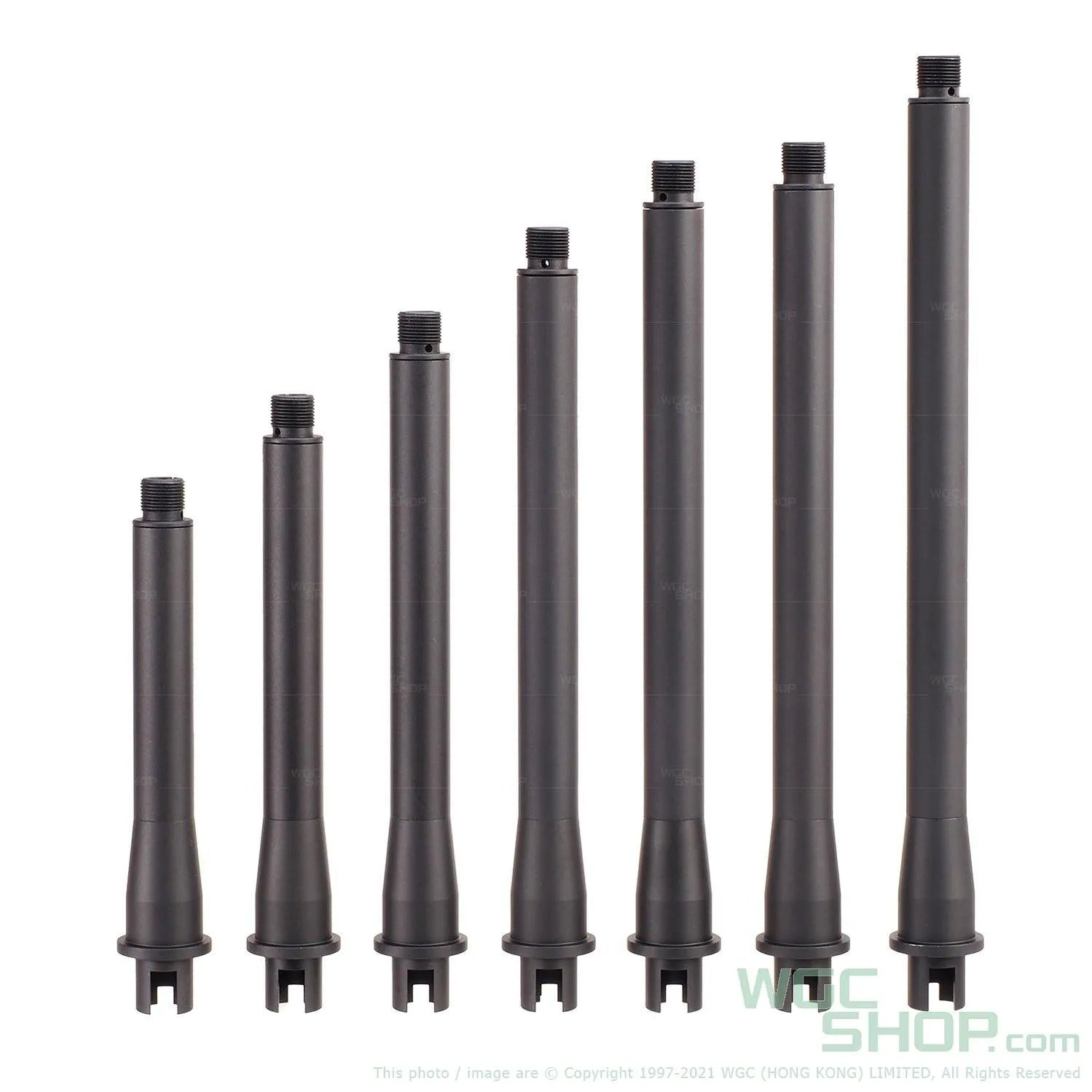 REVANCHIST Aluminum Outer Barrel for Marui M4 MWS MTR GBBR - Black